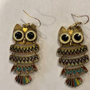 Owl earrings